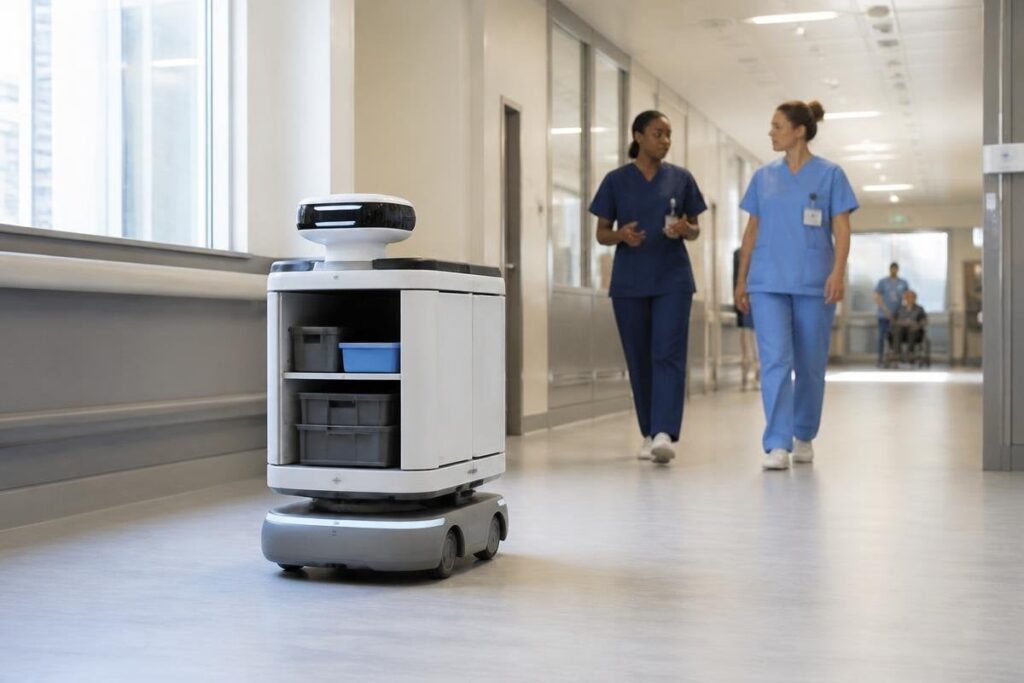 Healthcare robots can cover tasks, not the worker shortage